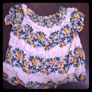 🌼 Off Shoulder Floral Top